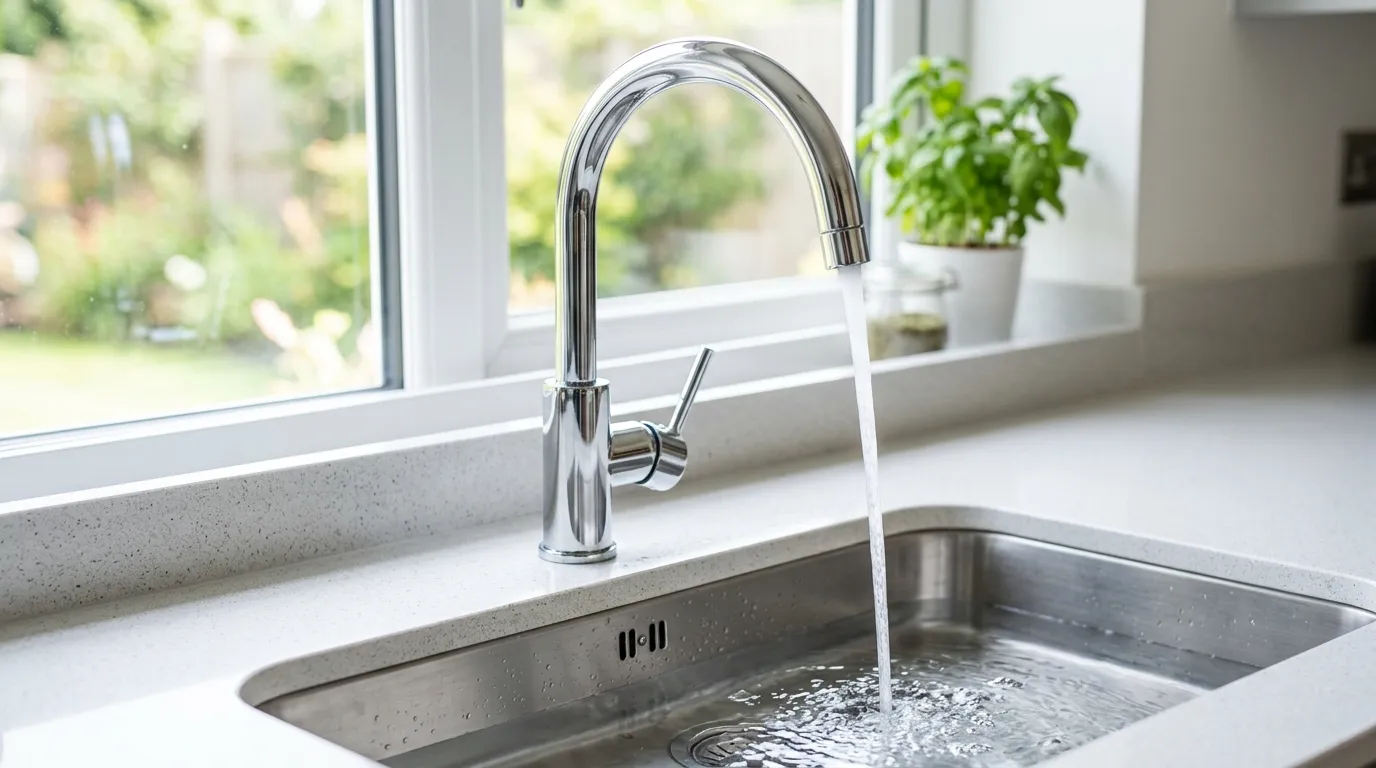 Local Plumbing Master Pros same day plumber fixing a faucet in Devers, TX
